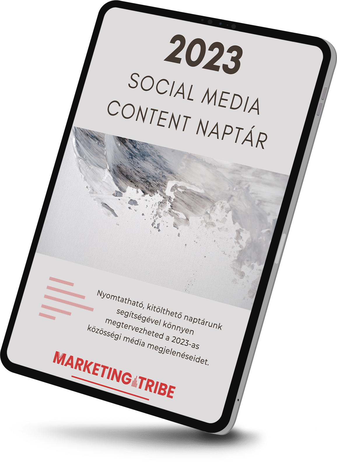 Marketing Tribe Social Media Content Calendar<br />
